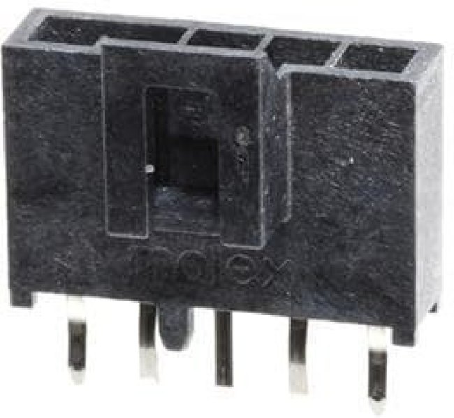 105309-1305, Headers & Wire Housings NanoFit Hdr VT 5Ckt SR KNK Pns Blk 30Au 105309-1305, Headers & Wire Housings NanoFit Hdr VT 5Ckt SR KNK Pns Blk 30Au
