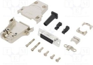 DTZFRG-15FSSL, D-Sub; PIN: 15; female; straight; soldering; for cable; gold flash DTZFRG-15FSSL, D-Sub; PIN: 15; female; straight; soldering; for cable; gold flash