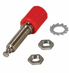 CT2234-2, Test Plugs &amp; Test Jacks 4mmBindingPost,UnIns Red