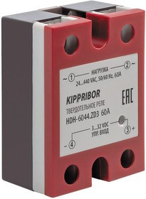 HDH-6044.ZD3 [M02], Твердотельное реле для коммутации мощной нагрузки 60A/480VAC