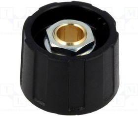 A2523060, Knob Black ø23mm Without Indication Line