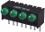 551-0207-004F, LED Circuit Board Indicators HI EFF GREEN DIFF