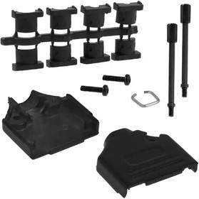 970-015-040R011, D-Sub Backshells 15P TOP ENTRY BLACK CHROMATE