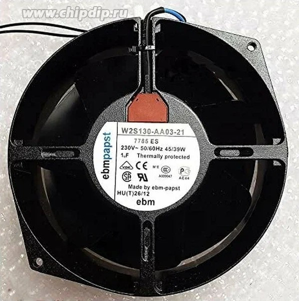 Вентилятор Ebmpapst W2S130-AA03-21 / W2S130AA0321 150x55 230V