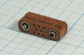 Разъем Прямоугольный соединитель розетка,контакты 8HP, РПММ1-8Г1-В