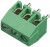 DG350-3.5-03P-14, Клеммник, 3-контактный, 3.5мм, прямой
