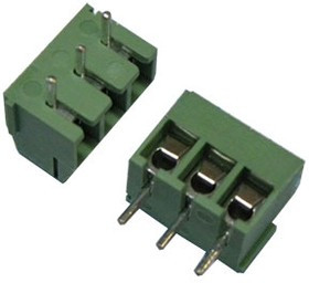 DG350-3.5-03P-14, Клеммник, 3-контактный, 3.5мм, прямой