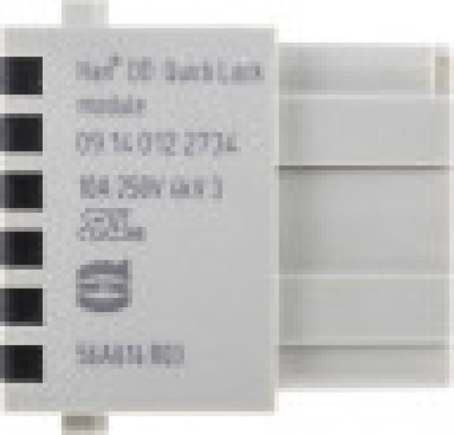 09140122734, Heavy Duty Power Connectors Han DD Quick-Lock mod, female Au