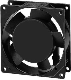 SF11592-1092HBL.GN, AC Fans Axial Fan, 92x92x25mm, 115VAC, 30/37CFM, 0.13/0.19"H2O, Ball, Wire