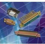 DCU-37S-FO, D-Sub Standard Connectors 37P D-SUB CONN CRIMP RCPT