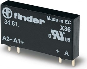 Ультратонкое твердотельное реле = 60В DC, выходная цепь 1НО 6А, 1, 5-24В DC, 348170609024 Ультратонкое твердотельное реле = 60В DC, выходная цепь 1НО 6А, 1, 5-24В DC, 348170609024