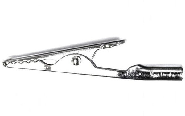 BU-60, Test Clips Alligator Steel Clip Barrel - 10 Amp