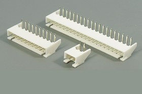 Разъем питания WK вилка, контакты 1x 4, шаг P2.5, монтаж на плату, угловой, WK-04R