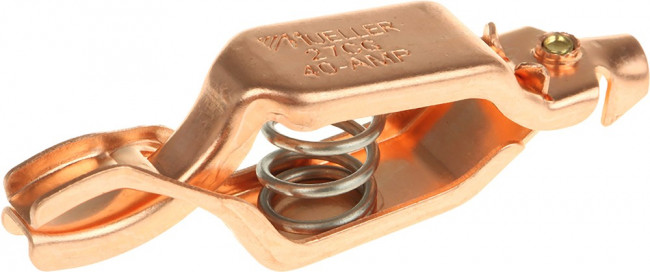 BU-27CG, Зажим "крокодил", 40А, Диап.захвата макс.16мм, Длина 62мм