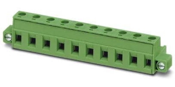 1858769, Conn Terminal Block F 2 POS 7.62mm Screw RA Panel Mount 12A Cardboard