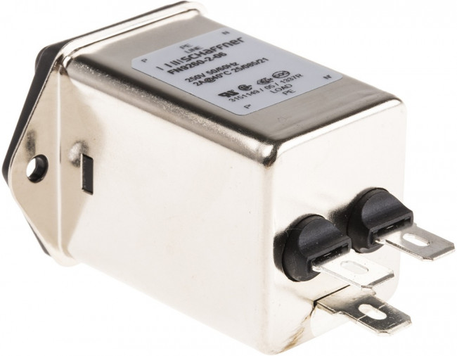 FN9260-2-06, AC Power Entry Modules GEN FUSED 2A