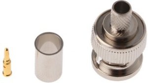 60028, Axon&amp;#146; Cable 50 Straight Cable Mount, BNC Connector, Plug, RG59/U