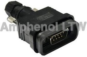 SDB-09BMMA-SL7001, D-Sub Standard Connectors D-SUB ASSY SCREW DB09P M CONN M PIN