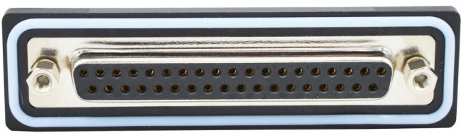 SDF-S37-203L011, SDF 37 Way Panel Mount Solder D-sub Connector Socket, 2.77mm Pitch, with 4-40 Screw Locks SDF-S37-203L011, SDF 37 Way Panel Mount Solder D-sub Connector Socket, 2.77mm Pitch, with 4-40 Screw Locks