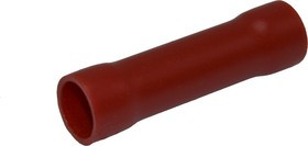 KLR/RBK-258 Соединительная втулка изолированная для параллельного соед. /Красный (НУ=100шт)/6500258