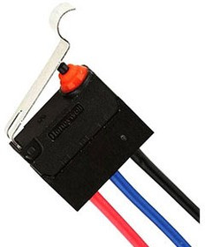 HD30S01C11AM, микропереключатель лапка герметичный SPST-NO 125В 3А под клипсу, кабель, -20 80 гр С