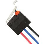 HD30S01C11AM, микропереключатель лапка герметичный SPST-NO 125В 3А под клипсу, кабель, -20 80 гр С