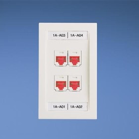 Блокиратор порта Panduit PSL-DCJB-YL +ключ (упак:10шт) желтый