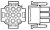350736-1, Pin & Socket Connectors PLUG HOUSE 15 POS 350736-1, Pin & Socket Connectors PLUG HOUSE 15 POS