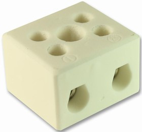 CHTB16/2N, HIGH TEMP CONNECTION BLOCK, 2POS, 76A