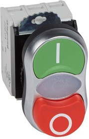 Кнопка двойн. 1HO+1H3 Osmoz Leg 023767