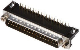 A-DS 15 A/KG-T1, A-DS 15 Way Right Angle Through Hole D-sub Connector Plug, 2.77mm Pitch, with 4-40 UNC Screwlocks A-DS 15 A/KG-T1, A-DS 15 Way Right Angle Through Hole D-sub Connector Plug, 2.77mm Pitch, with 4-40 UNC Screwlocks