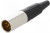 AG5M, Вилка, XLR mini, "папа", PIN: 5, на провод, пайка, 4А, 0,5мм2, прямой