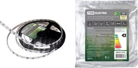 Лента светодиодная SMD5050-60-20-12-144-3000 60LED/м, IP20, 12В, 14,4Вт, 3000К, (У) TDM Лента светодиодная SMD5050-60-20-12-144-3000 60LED/м, IP20, 12В, 14,4Вт, 3000К, (У) TDM