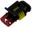 215000210167 (282080-1), Корпус разъема "розетка" 2pin AMP Superseal 1.5