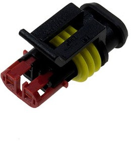 215000210167 (282080-1), Корпус разъема "розетка" 2pin AMP Superseal 1.5