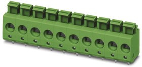 1792944, PTS 1.5/10-5.0-H Series PCB Terminal Block, 10-Contact, 5mm Pitch, Through Hole Mount, 1-Row, Spring