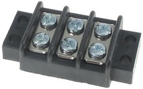 38780-0103, Barrier Terminal Blocks .438 CLOSED BOTM 3P screw terminal style