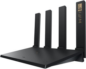 Wi-Fi роутер Huawei AX3 Pro WS7206-20 (WiFi AX3 Pro), AX3000, черный [53039947]