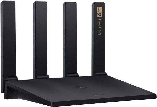 Wi-Fi роутер Huawei AX3 Pro WS7206-20 (WiFi AX3 Pro), AX3000, черный [53039947]