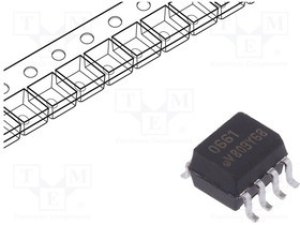 VO0661T, Оптрон, SMD, Каналы 2, Вых логический, 10Мбит/с, SO8 VO0661T, Оптрон, SMD, Каналы 2, Вых логический, 10Мбит/с, SO8