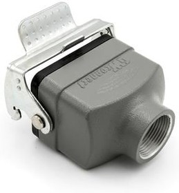 93601-0909, Heavy Duty Power Connectors HOOD TOP ENTRY 1 LEV PG13.5 7806.6542.0