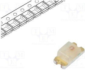 SML-LX0603GW-TR, LED Uni-Color Green 565nm 2-Pin Chip 0603(1608Metric) T/R SML-LX0603GW-TR, LED Uni-Color Green 565nm 2-Pin Chip 0603(1608Metric) T/R