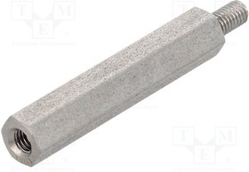 TFM-M3X30/DR244, Дистанцирующая стойка с резьбой, 30мм, Внутр.резьба: M3