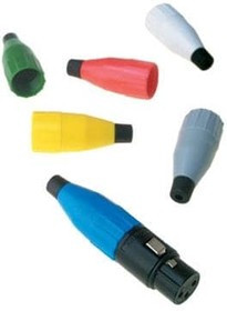 AC-NUT-ORG, XLR Connectors Backshell for AC Series Orange