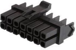 172952-2401, Headers & Wire Housings Micro-Fit TPA Recept Dual Row 24 CKTS 172952-2401, Headers & Wire Housings Micro-Fit TPA Recept Dual Row 24 CKTS