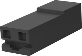 1969820-1, Positive Lock .250 Mk II 1 Way Liquid Crystal Polymer Crimp Terminal Housing, 9.78mm Tab Size, Black 1969820-1, Positive Lock .250 Mk II 1 Way Liquid Crystal Polymer Crimp Terminal Housing, 9.78mm Tab Size, Black