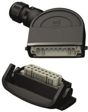 19461160446, Heavy Duty Power Connectors Han-Eco 16A-HTE-M25 w/ cable gl 19461160446, Heavy Duty Power Connectors Han-Eco 16A-HTE-M25 w/ cable gl