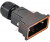 09670500438, D-Sub Waterproof 50 Way Cable Mount D-sub Connector