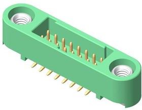 G125-MV13405M1P, Power to the Board 1.25MM M 2X17 VERT PCT TAPE