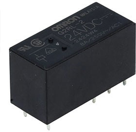 G2RL224DC, Реле 2 переключ. 24VDC, 8A/230VAC DPDT G2RL224DC, Реле 2 переключ. 24VDC, 8A/230VAC DPDT